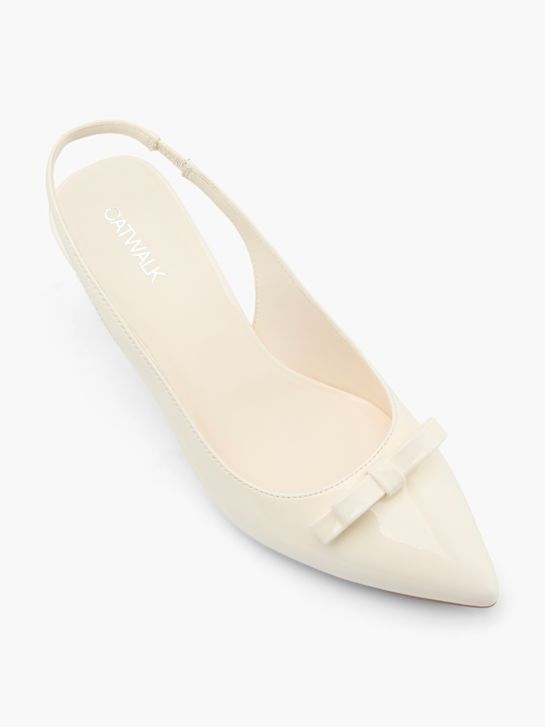 Catwalk Slingback salonarji Kremna 62866 2