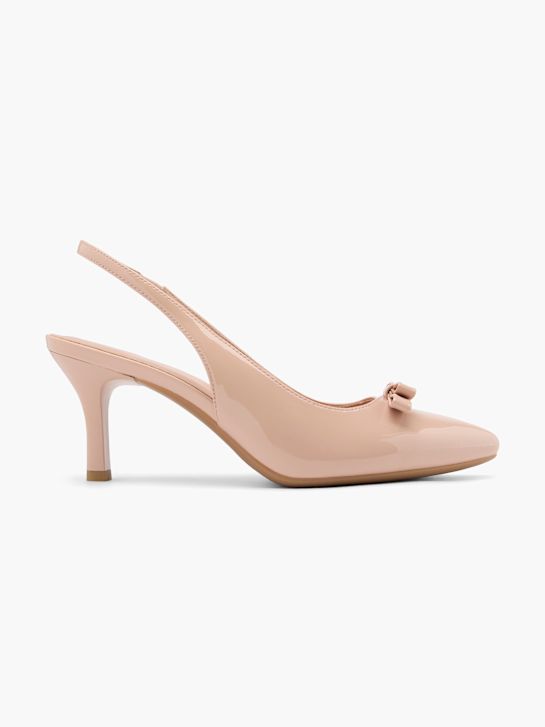 Catwalk Czółenka z paseczkiem Nude 62867 1