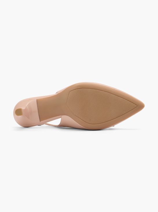 Catwalk Czółenka z paseczkiem Nude 62867 4