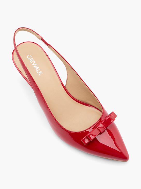 Catwalk Décolleté con cinturino Rosso 62868 2