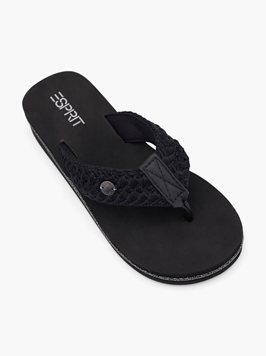 ESPRIT Žabky Černá 63092 2