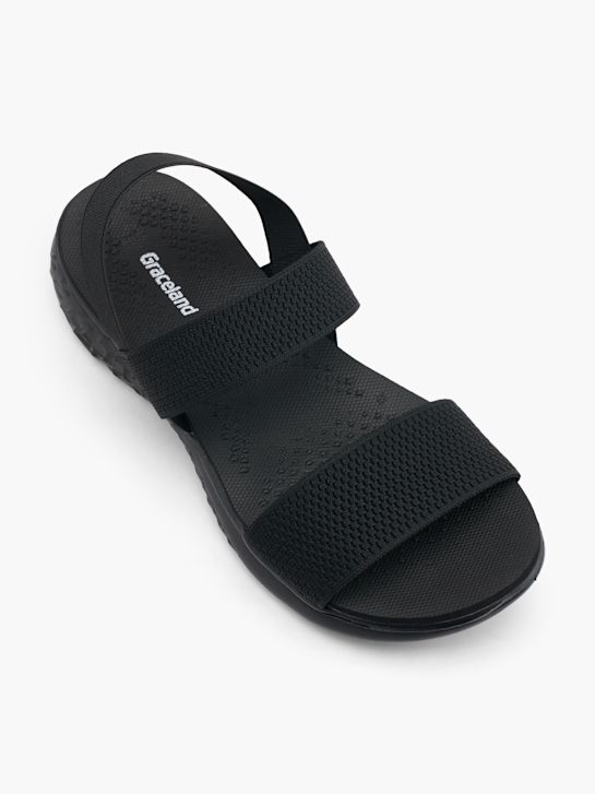Graceland Sandal Black 88237 2