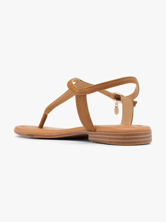 s.Oliver Zehentrenner-Sandale Cognac 63164 3