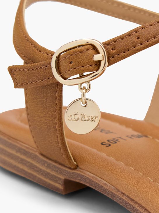 s.Oliver Zehentrenner-Sandale Cognac 63164 6