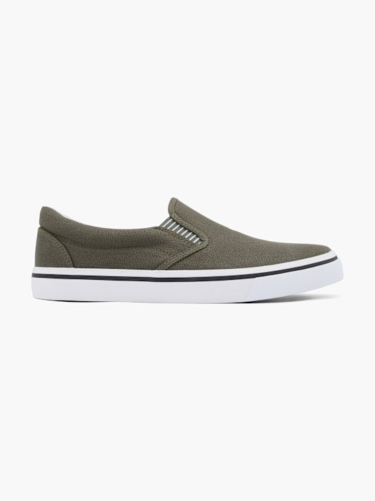 Vty Slip on sneaker Oliven 63170 1