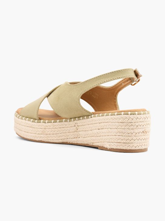 Catwalk Heeled sandal Beige DEICHMANN