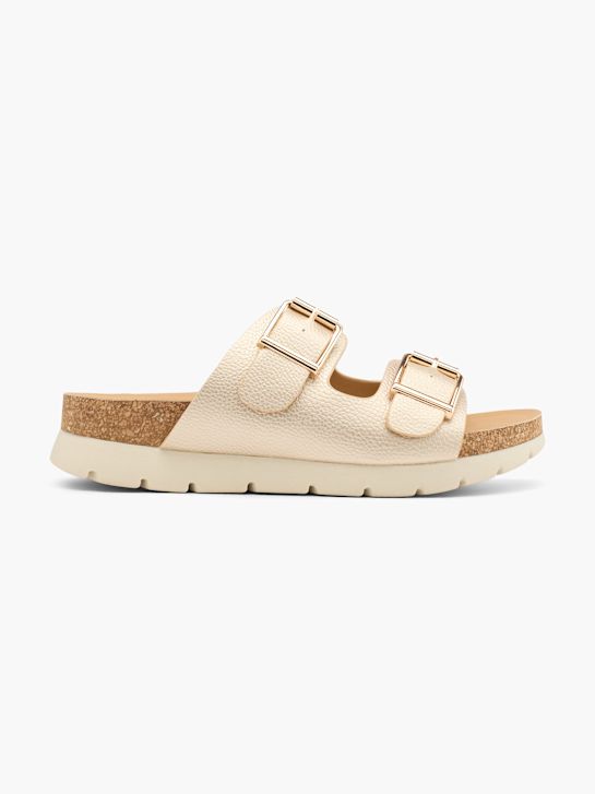 Graceland Footbed sandal Gold 88256 1