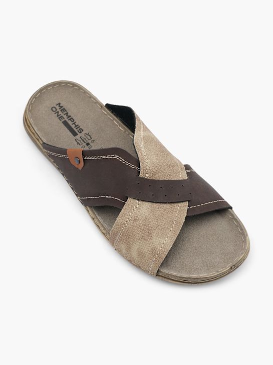 Memphis One Papucs barna 63202 2