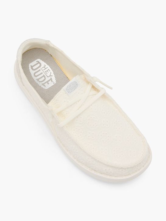 HEYDUDE Mocassino Bianco 63189 2