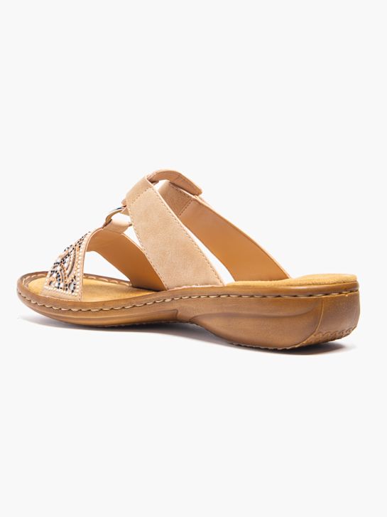 Rieker Footbed sandal Beige 89901 3