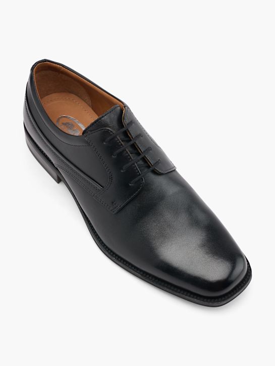AM SHOE Alkalmi cipő fekete 63498 2