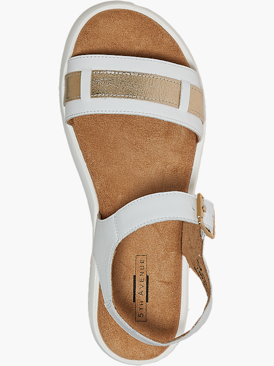 5th Avenue Sandal Beyaz 74155 2