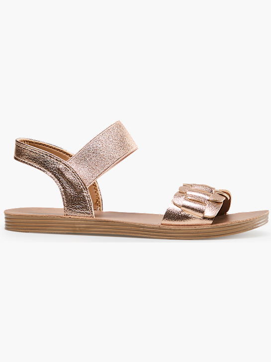 Graceland Sandal Metalik Pembe 74197 1