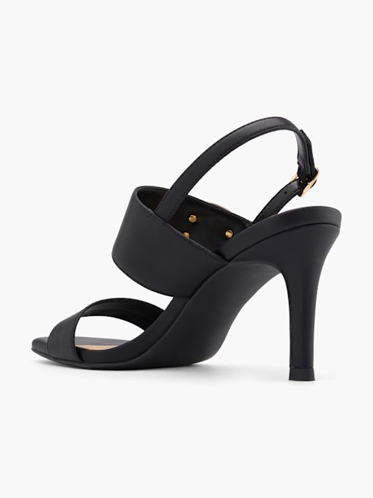 Catwalk Sandalo con tacco Nero 63323 3