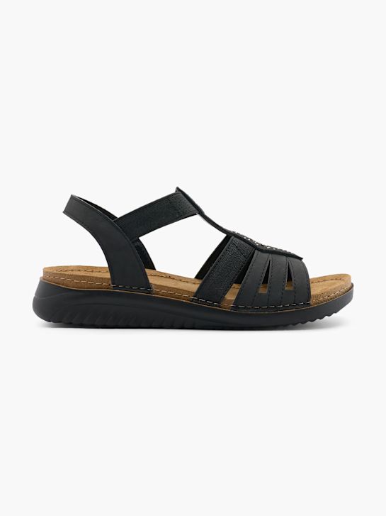 Romika Sandale Noir 63467 1
