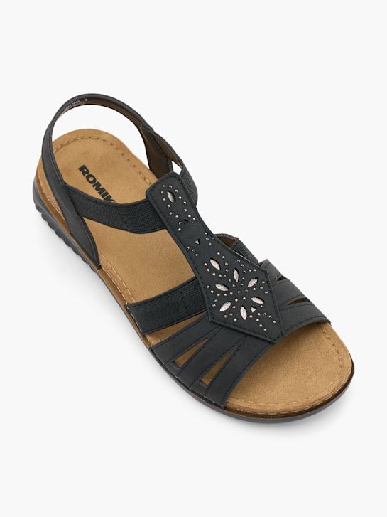 Romika Sandale Noir 63467 2