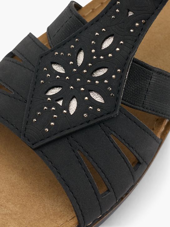 Romika Sandale Noir 63467 5