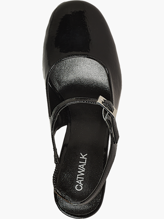 Catwalk Topuklu Ayakkabı Siyah 74369 3