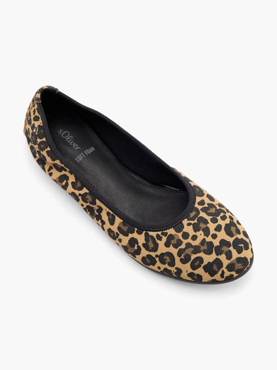 s.Oliver Ballerines Beige 63460 2
