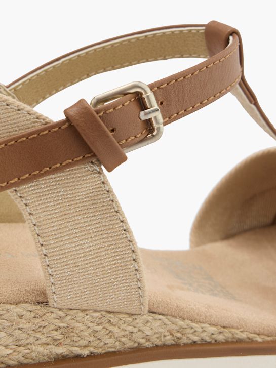 TOM TAILOR Sandale Marron 63497 6