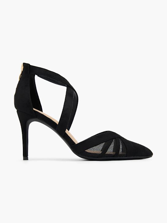 Catwalk Tacones con hebilla Negro 69022 1