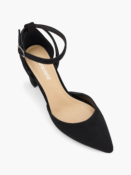 Graceland Tacones con hebilla Negro 69023 2