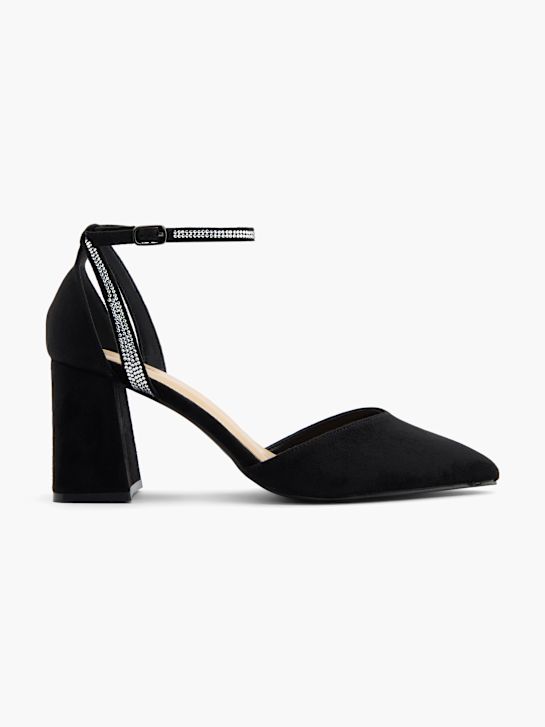 Graceland Sapato de salto com fivela Preto 69024 1