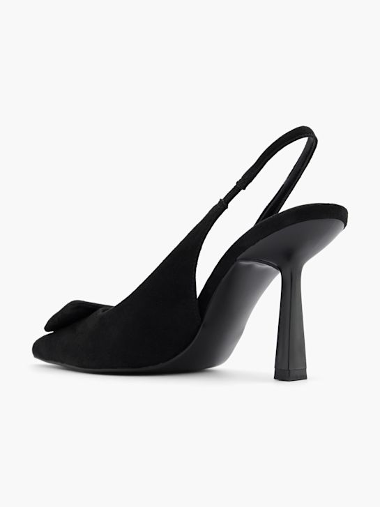 Graceland Zapatos abiertos de tacón Negro 69007 3