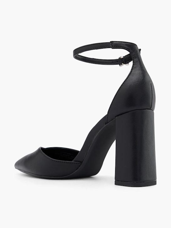 Graceland Sapato de salto com fivela Preto 69008 3