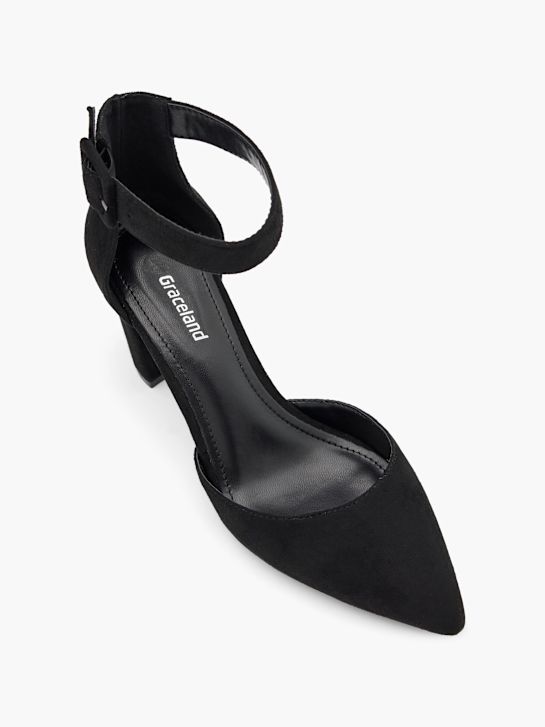 Graceland Tacones Negro 69016 2