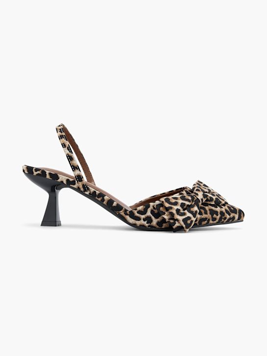 Catwalk Slingback salonarji Rjava 69075 1