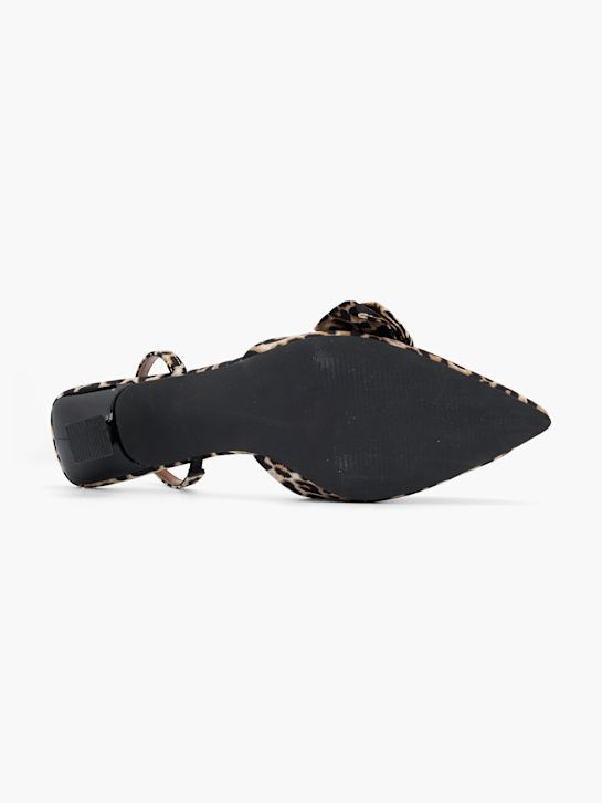 Catwalk Slingback salonarji Rjava 69075 4