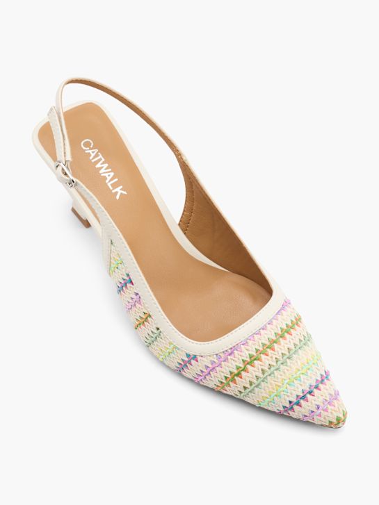 Catwalk Slingback salonarji Večbarvna 69250 2