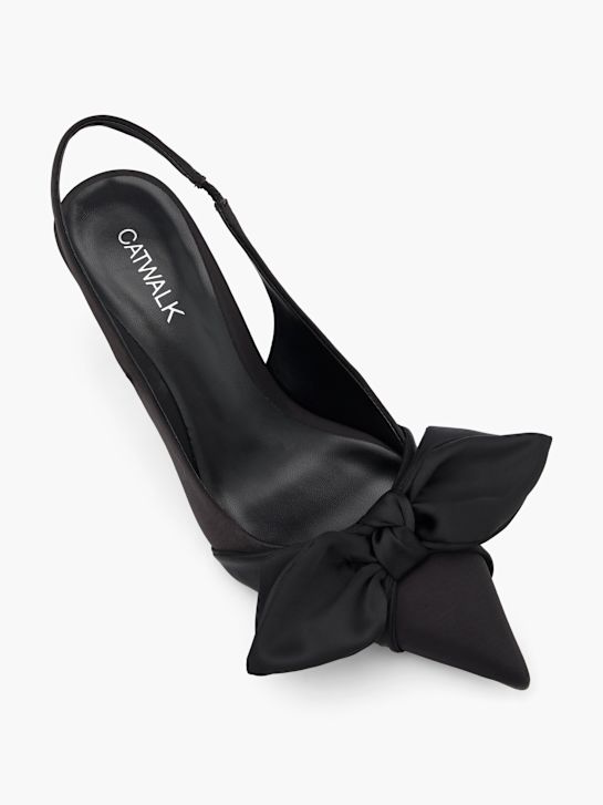 Catwalk Slingpumps Schwarz 69257 2