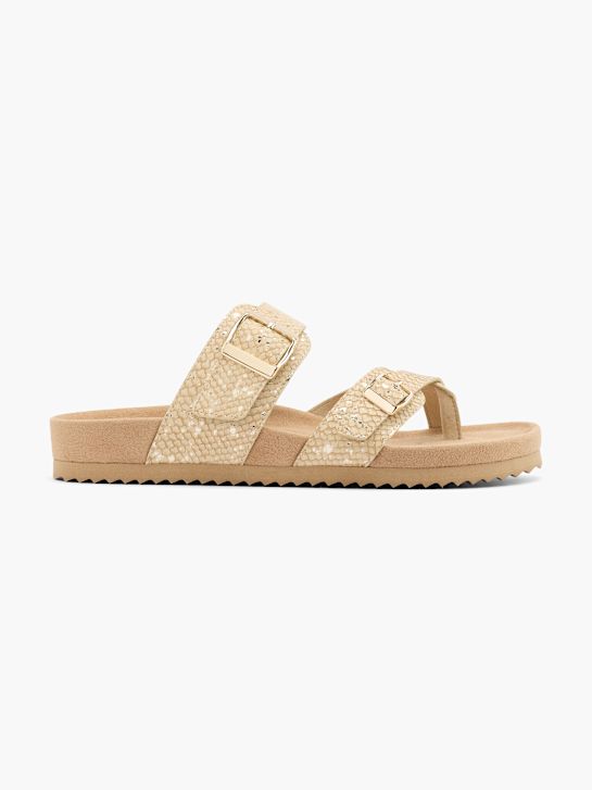 Catwalk Chancla de dedo Beige 69287 1