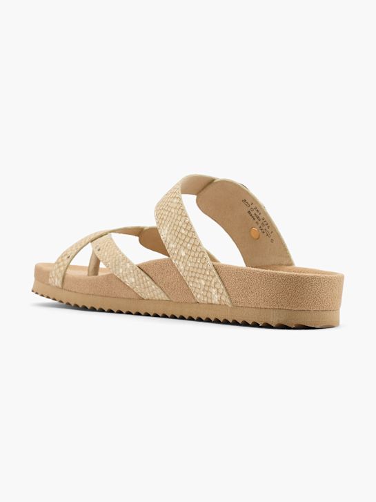 Catwalk Chancla de dedo Beige 69287 3