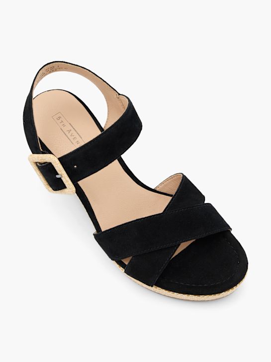 5th Avenue Sandalette Schwarz 69402 2