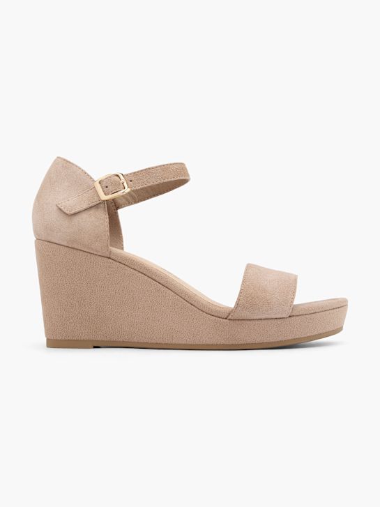 5th Avenue Sandales à talons Taupe 69403 1