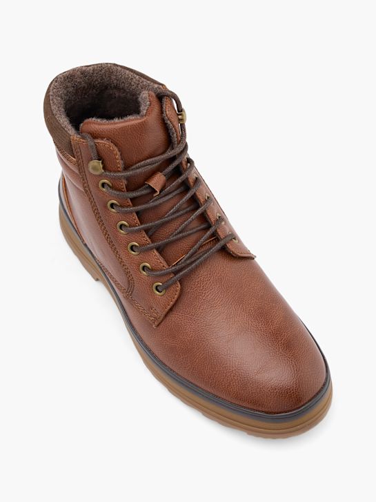 Bottesini Bottes à lacets Cognac 69588 2