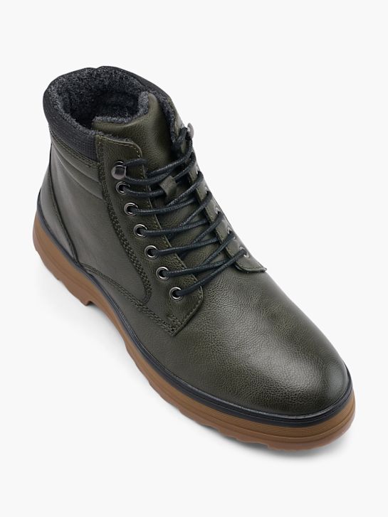 Bottesini Bottes à lacets Kaki 69590 2