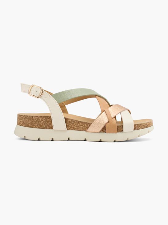 Graceland Sandalias Oro 69583 1