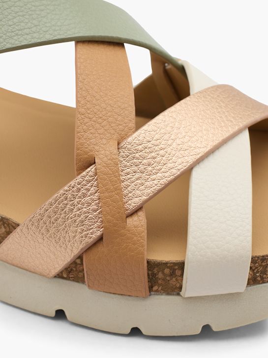 Graceland Sandalias Oro 69583 5