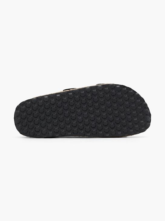Graceland Tieffuß Pantolette Schwarz 69801 4