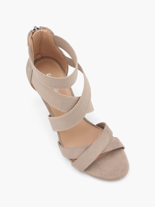 Graceland Sandalette Taupe 74576 2