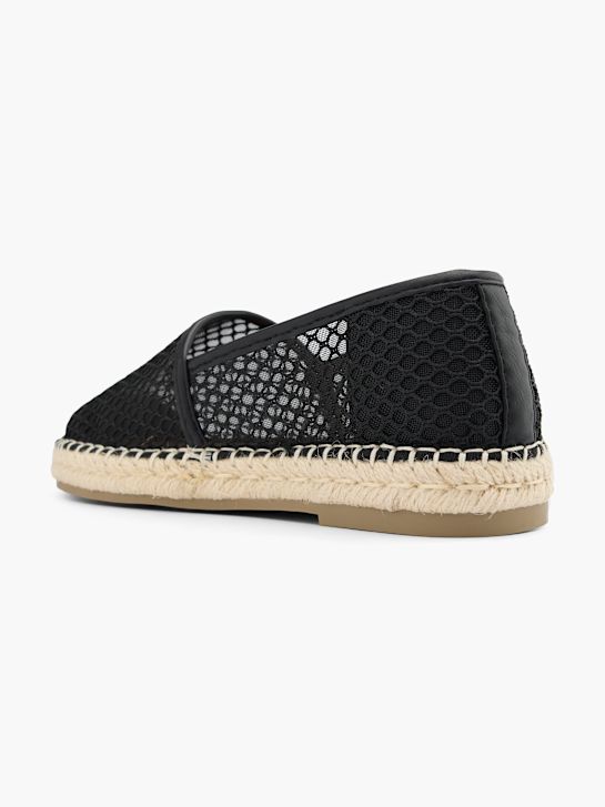 Graceland Espadrilles Noir 74567 3