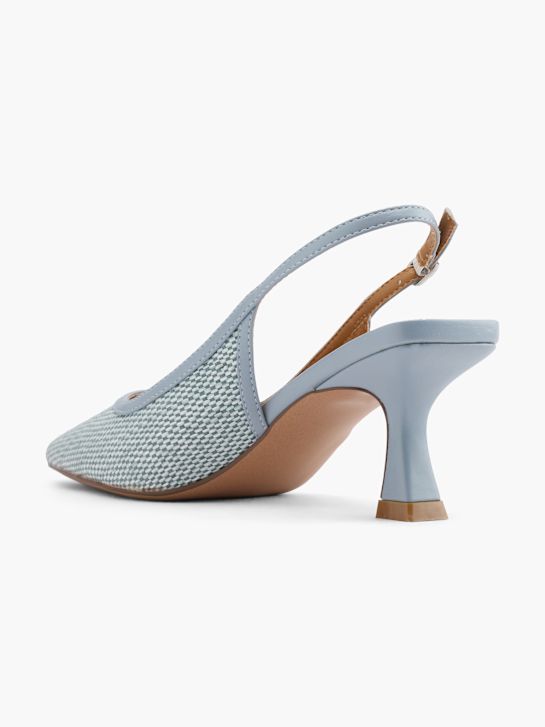 Catwalk Slingback salonarji Modra 74566 3