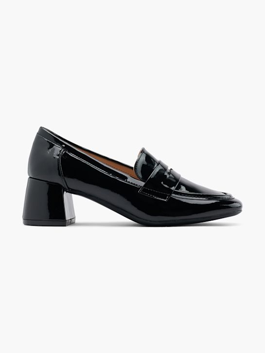 Claudia Ghizzani Loafer Sort 74591 1