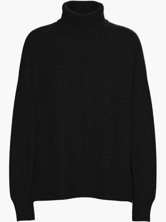 PIECES Strickpullover Schwarz 74607 1