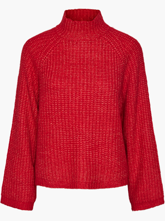PIECES Pull en mailles Bourgogne 74601 1