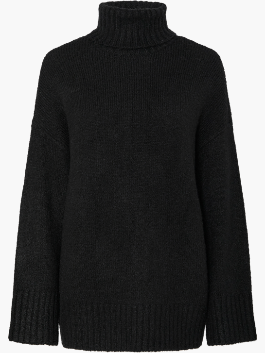 Pull Style Sweat-shirt North Ways Largo - Maille Noir, Poche Bras, Renforts épaules Et Coudes - 4